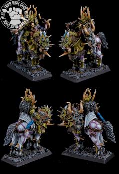 Warhammer FB/AoS/T9A, Chaos Lord on Daemonic Mount by cool-minis.com