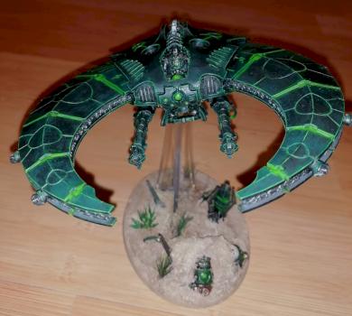 Necron Night Scythe by Sad_Dzen