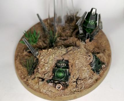 Necron Base by Sad_Dzen