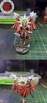 Warhammer 40k Celestine, the Living Saint by cool-minis.com