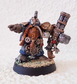 Squat Inquisitorial Acolyte with Storm Bolter by Son of the Dragon