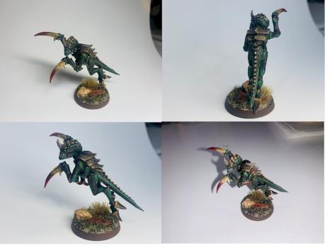 Tyranid Hormagant Green/Brown by Tyndareus
