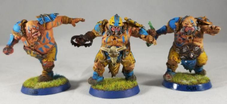 Blood Bowl Ogres by csulli13