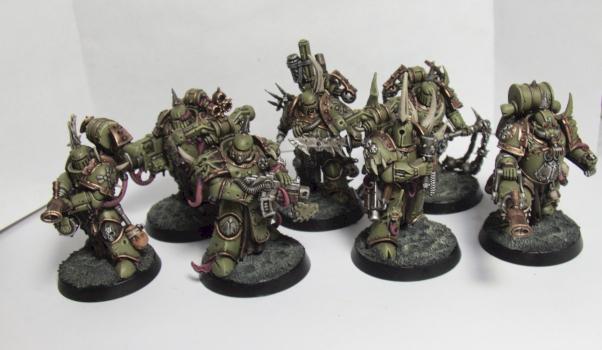 Death Guard Plague Marines by Grub