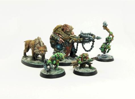 Hrothgorn's Mantrappers by IkabolMIniatures