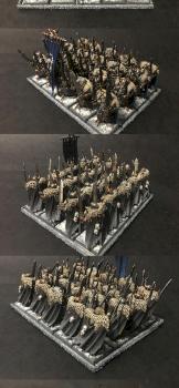 Chaos Warriors Regiment by Milosz Wojtasik