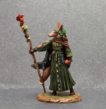 Dark Sword Female Kitsune Druid by superbug983