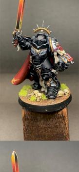 Black Templar Gravis Captain / Marshall by Bartolomeus777