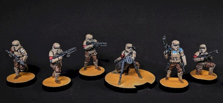Imperial shore troopers star wars legion by raivan