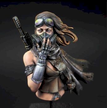 Female Sniper Bust by Grosso
