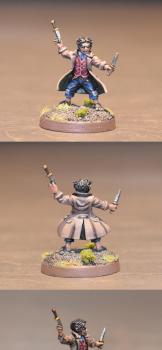 Dark Sword 'Halfling Rogue with Daggers' DSM7309 by sixstringste