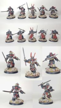 Dark Angels Legion Inner Circle Knights Cenobium by clep