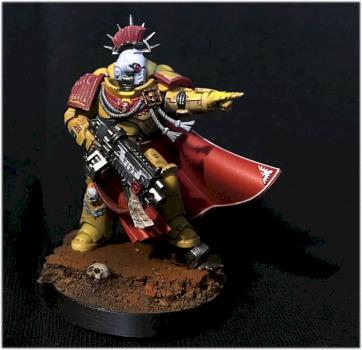 Primaris Captain Imperial Fists by Soyg