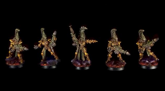Craftworld Eldar Fire Dragons by Shadenuat