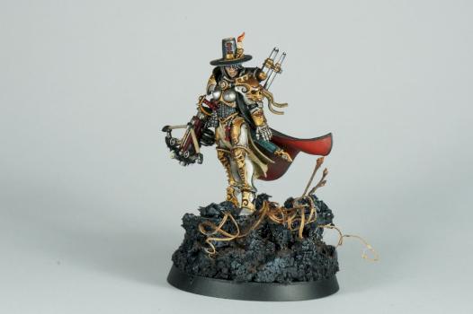Inquisitor Greyfax by SpensPainting
