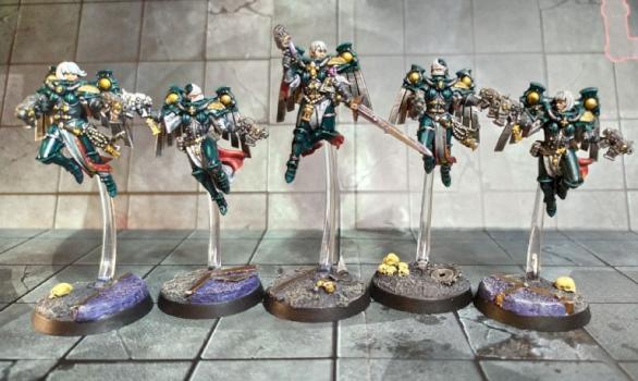 Sisters of battle Seraphim by Oneiromante