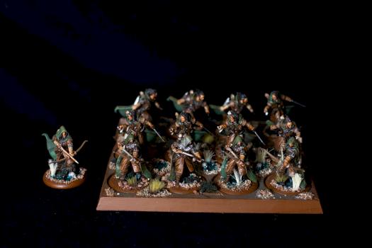 Crannogman Trackers by darkrealm-miniatures