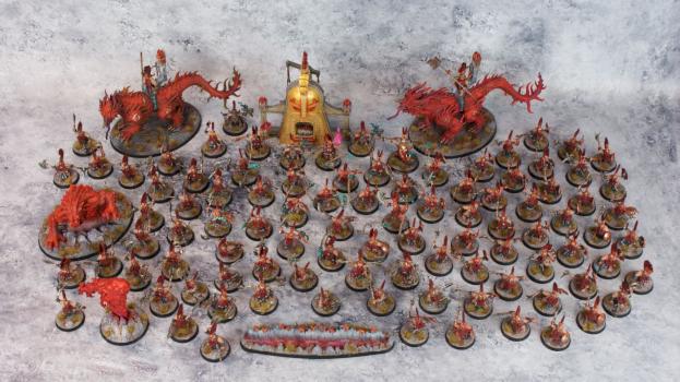 Fyreslayers Army by Czopsquad