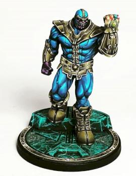 Thanos, the Mad Titan by Chema Beja