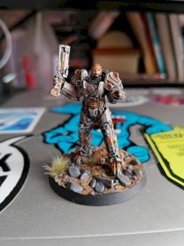 Fallout Wasteland Warfare - Paladin Danse by Luis Aguilar