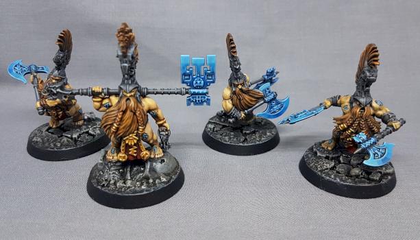 Chosen Axes by orangecatpaint