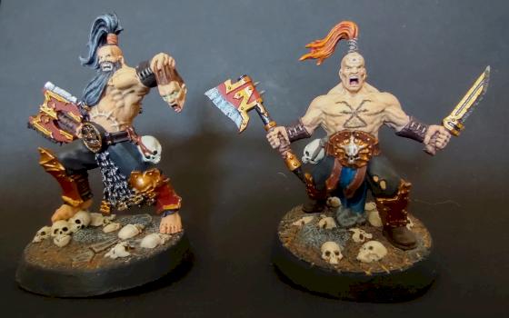 Garrek and Targor by Hafes