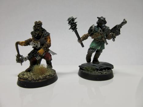 First mini's without contrast paint by Danko007