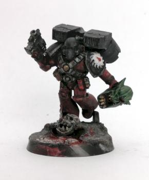 Flesh Tearer Assault Marine by Sad_Dzen