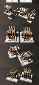 Dwarf Organ Gun | Dwarven artillery by Milosz Wojtasik
