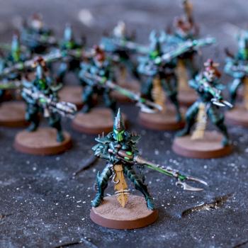 Kabalite Warriors Warhammer by maybe.fairylights