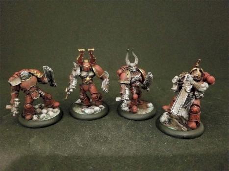 Khorne Berzerkers by Kuldunax