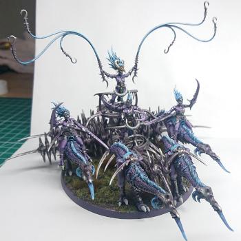 Exalted chariot of Slaanesh by Thilialin
