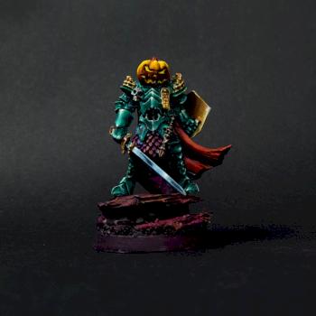 Halloween knight by Nekropainter