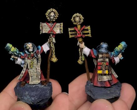 Plasma gun warrior warhammer 40000 by IreMoon