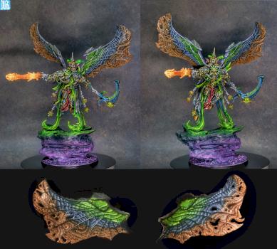 Mortarion Daemon PRIMARCH OF NURGLE by breezezhu90