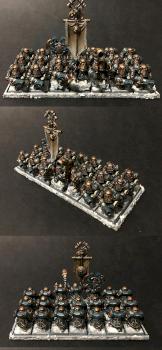 Dwarf Irondrakes Regiment by Milosz Wojtasik