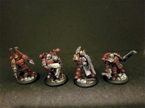 Khorne Berzerkers by Kuldunax