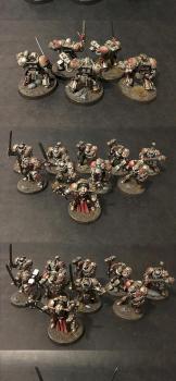 Deathwatch Terminator Squad 2 by Milosz Wojtasik