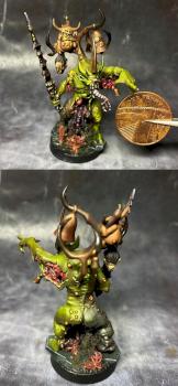 Warhammer 40k Poxbringer Herald Of Nurgle by seyerlerver