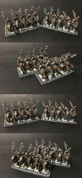 Chaos Marauder Horsemen Flails by Milosz Wojtasik