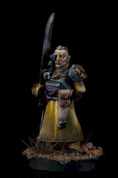 Imperial Guard Comander by Damocless