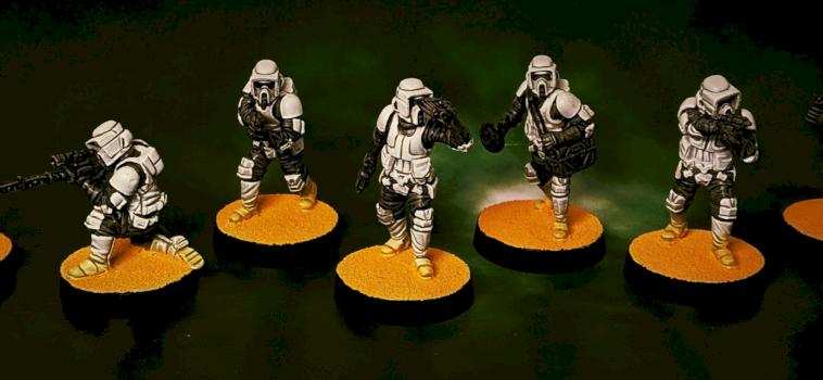 Imperial scout troopers star wars legion by raivan
