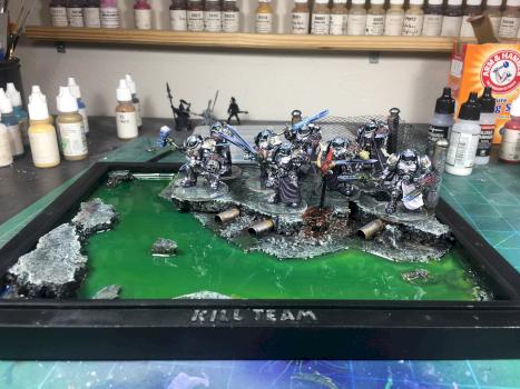 Grey Knight Kill Team by soccergopher
