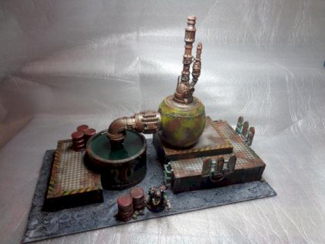 sector mechanicus small chemical facility by thecat