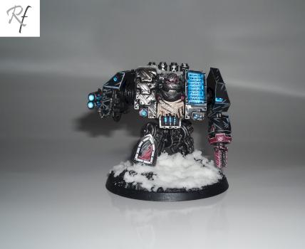 Techmarine Dreadnought for Grey Knights by RichFielder