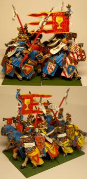 Bretonnian Grail Knights by Rico