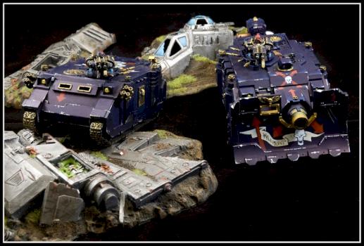 Blood Raiders Rhino & Vindicator by Elmin