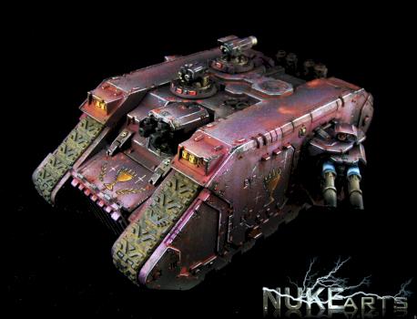 Soul Drinker Land Raider by nuclealosaur
