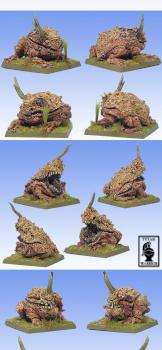 WARHAMMER FORGE WORLD NURGLE PLAGUE TOADS by tytan_warrior