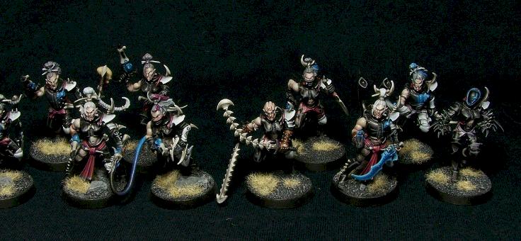 Dark Eldar Wychs by DrumAndBass